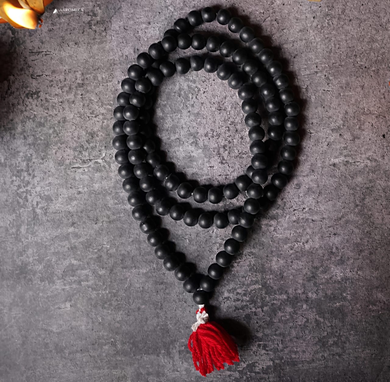 Black Shaligram Jap Mala
